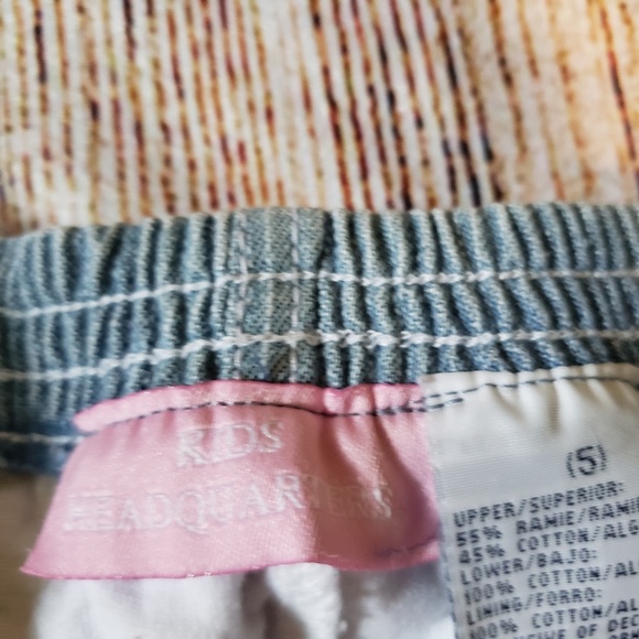 Kids headquarters Girls skirt denim and fabic - Picture 5 of 6